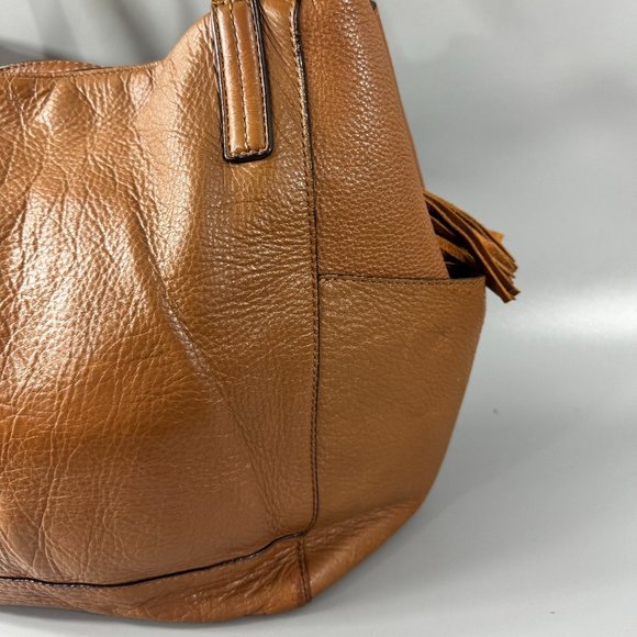 Michael Kors Acorn Ashbury Large Leather Tote, Tan - Picture 8 of 13